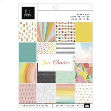 Sun Chaser Single-Sided Paper Pad 6x8, 36 Sheets